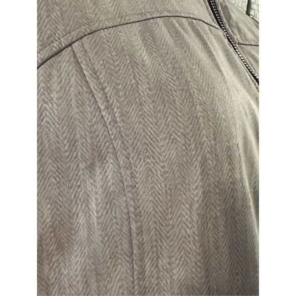 Free Country Women's Gray Free Cycle Soft Shell Fleece Lined Zip Jacket Large - Picture 3 of 8